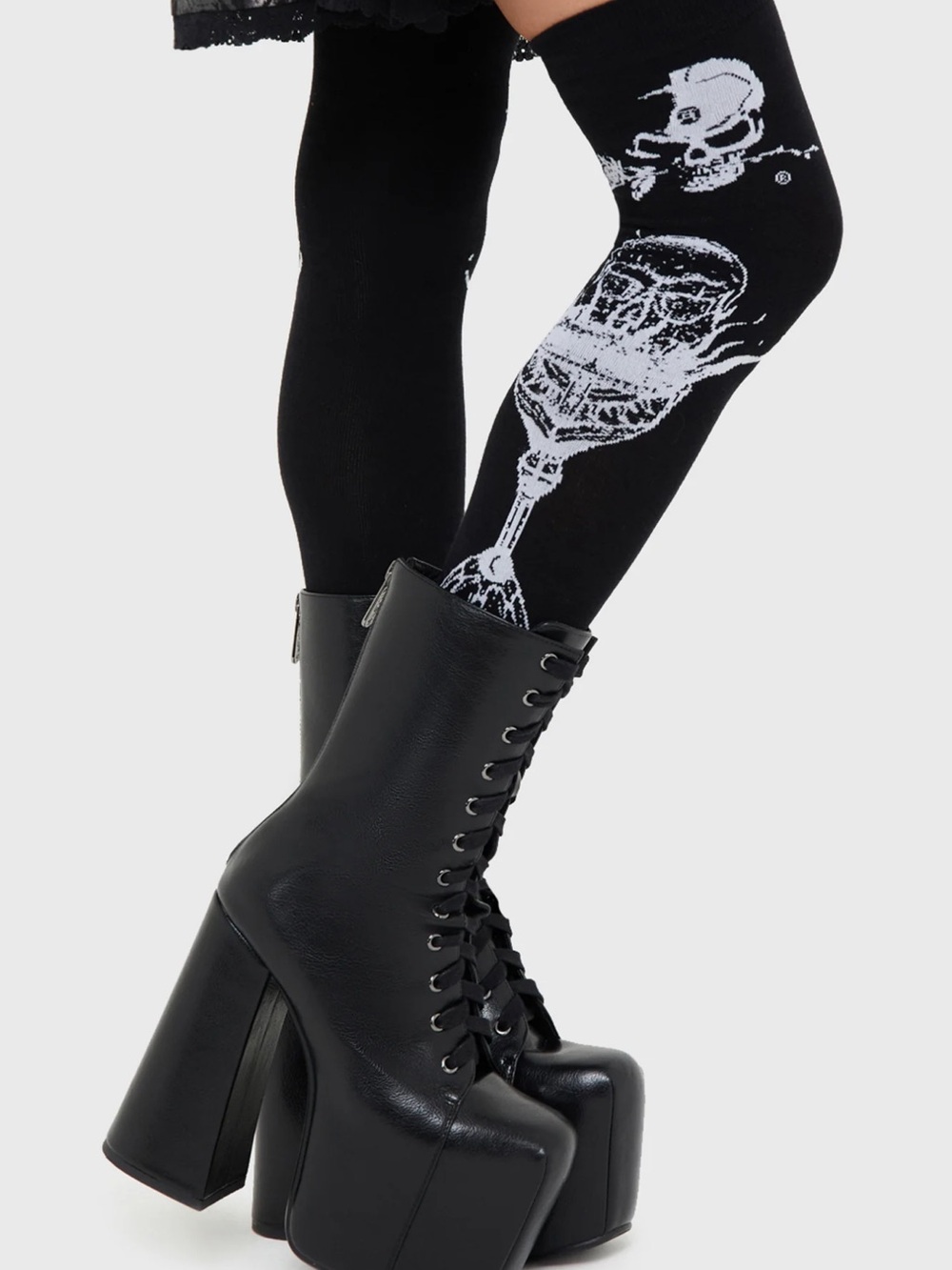 Killstar Grail of Loathing Knee High Socks